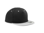 Casquette 5 pans avec visière contrastée