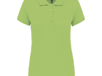 Polo piqué manches courtes femme
