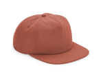 Casquette destructurée en coton organique