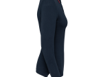 Polo maille piquée manches longues femme