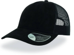 Casquette style trucker en faux daim