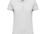 Polo piqué manches courtes femme