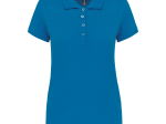 Polo piqué manches courtes femme