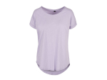 Tee-shirt femme au dos rallongé