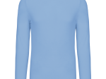 T-shirt col rond manches longues homme
